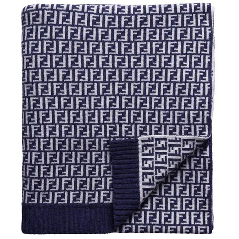 designer baby blanket fendi